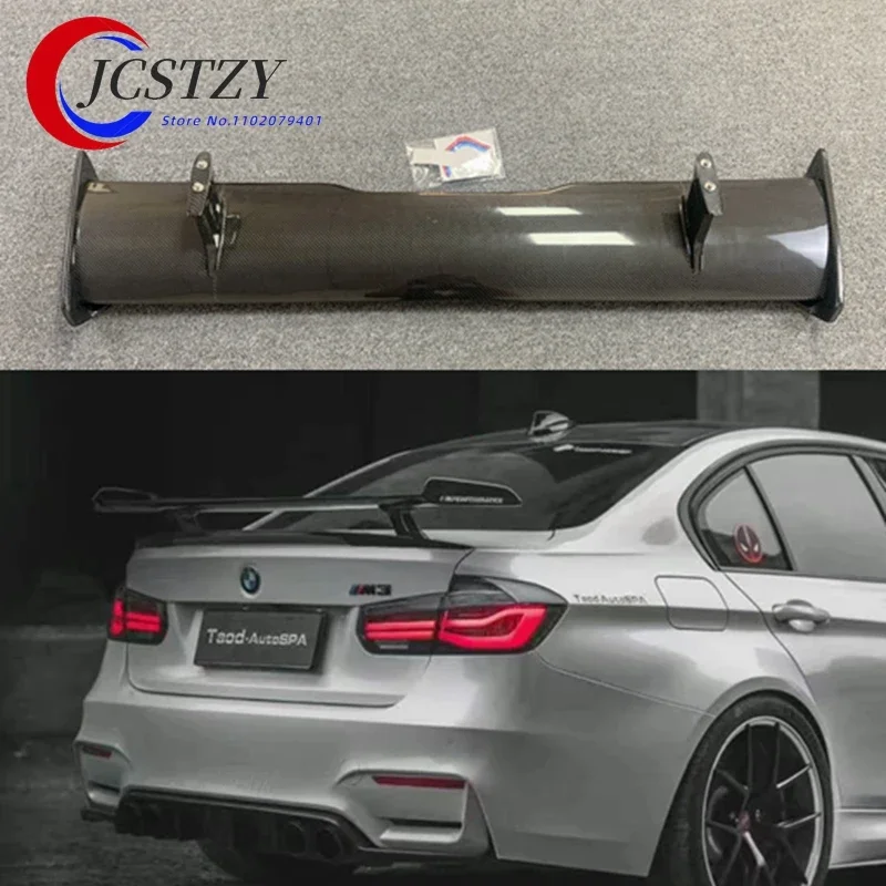 M Performance Style Carbon Fiber Rear Spoiler For Bmw F10 F82 F87 F30 G30 G38 m2 m3 m4 car styling