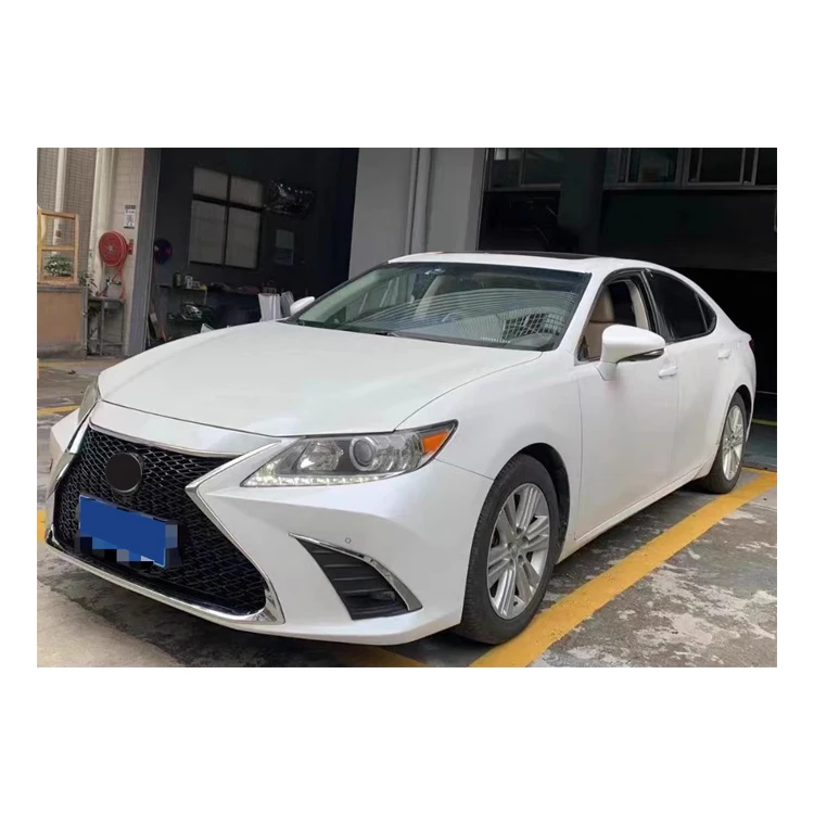 Suitable for 13-15 Lexus ES300h 250h modification 18 new front and rear bumper upgraded honeycomb grille body kit