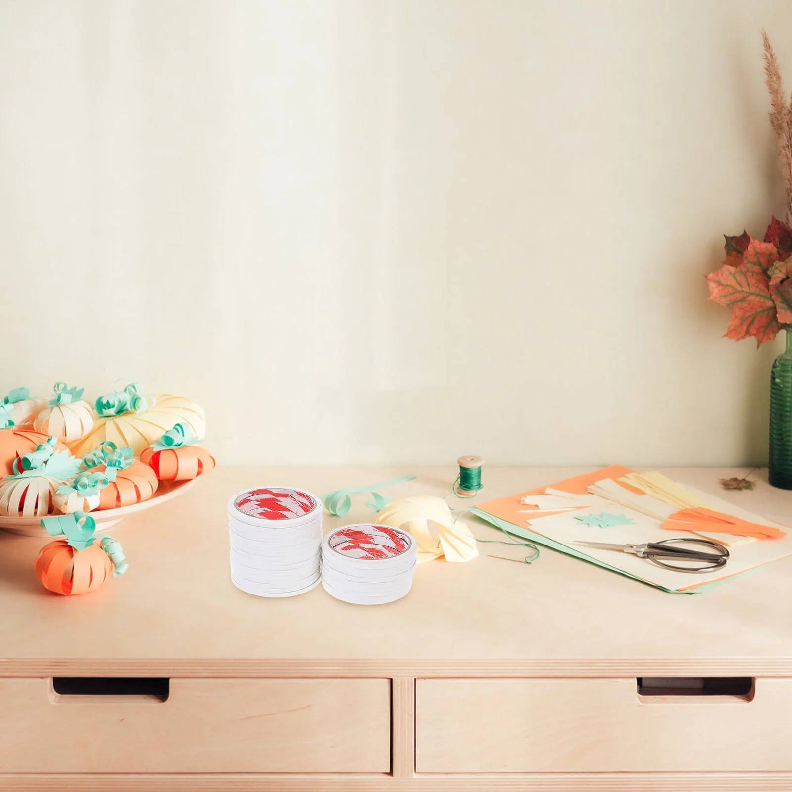 

25Pcs Double Sided Craft Tape High Adhesive for Scrapbooking Card Making Paper Projects DIY Adhesive Tape Scrapbook Supplies