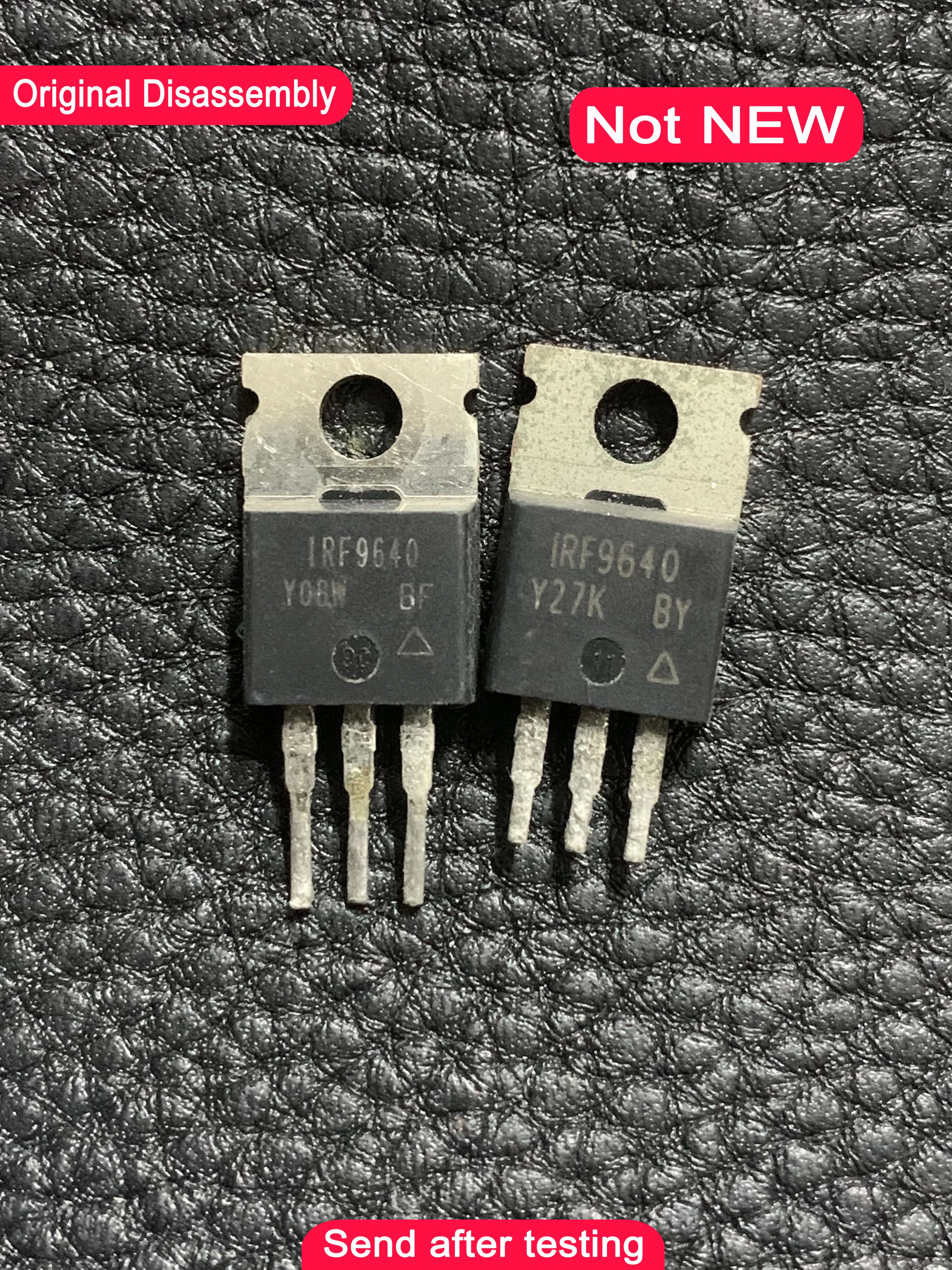 Used 10pcs IRF3205 IRF4905PBF IRF630N IRF3710 IRF5210 IRF1404 IRF9640 IRF520N IRF730 IRF840 IRF9540N TO-220 Original disassembly