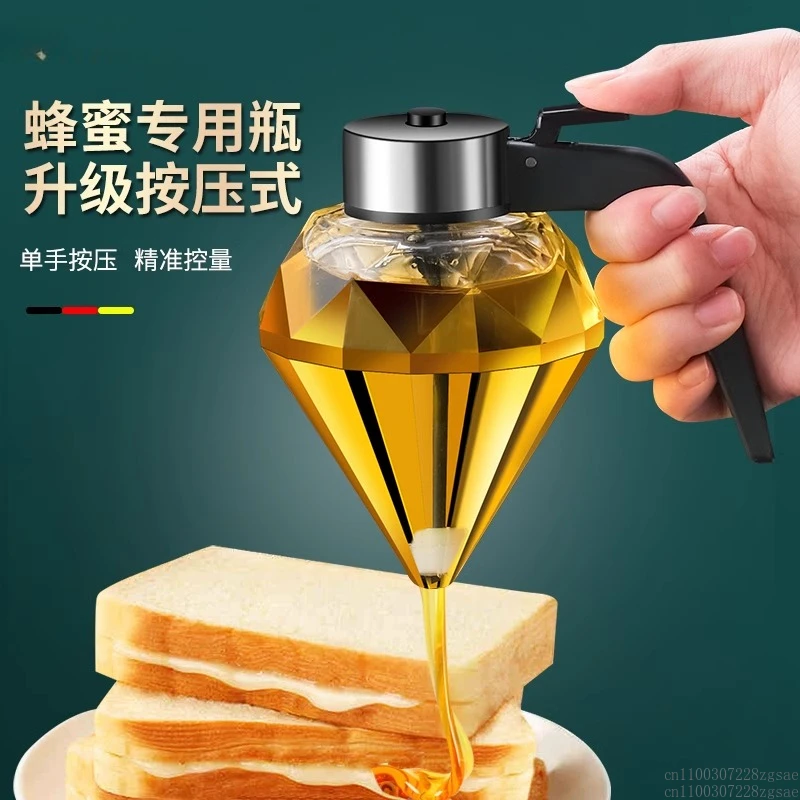 

Специальная бутылка для меда, стеклянный горшок для масла, банка для меда, экструзионная гравитационная стеклянная банка, банка для бутылки с приправами