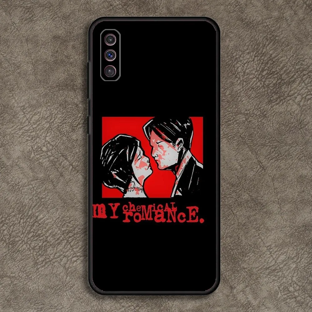 My Chemical Romance Phone Case for SamsungA 91,80,73,72,71,70,53,52,51,42,41,40,32,31,30,22,21,20,13 S 4G 5G Soft Black Case