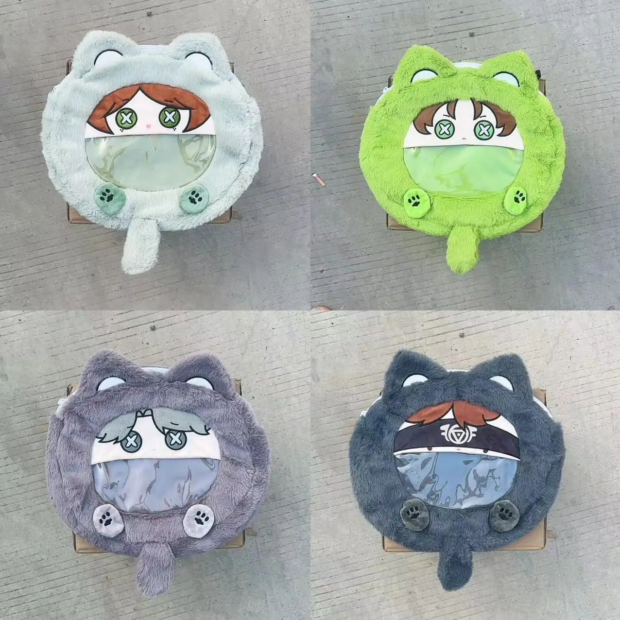 

Identity V Official Plush Ita Bag Backpack Seer Embalmer Gardener Mercenary Cute Game Merch Collectible Gift