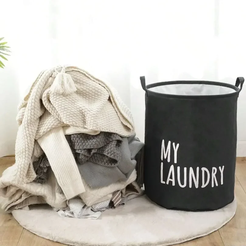 سلة غسيل قطنية وكتانية قابلة ل - مراجعة Storage Basket Fabric وسعره