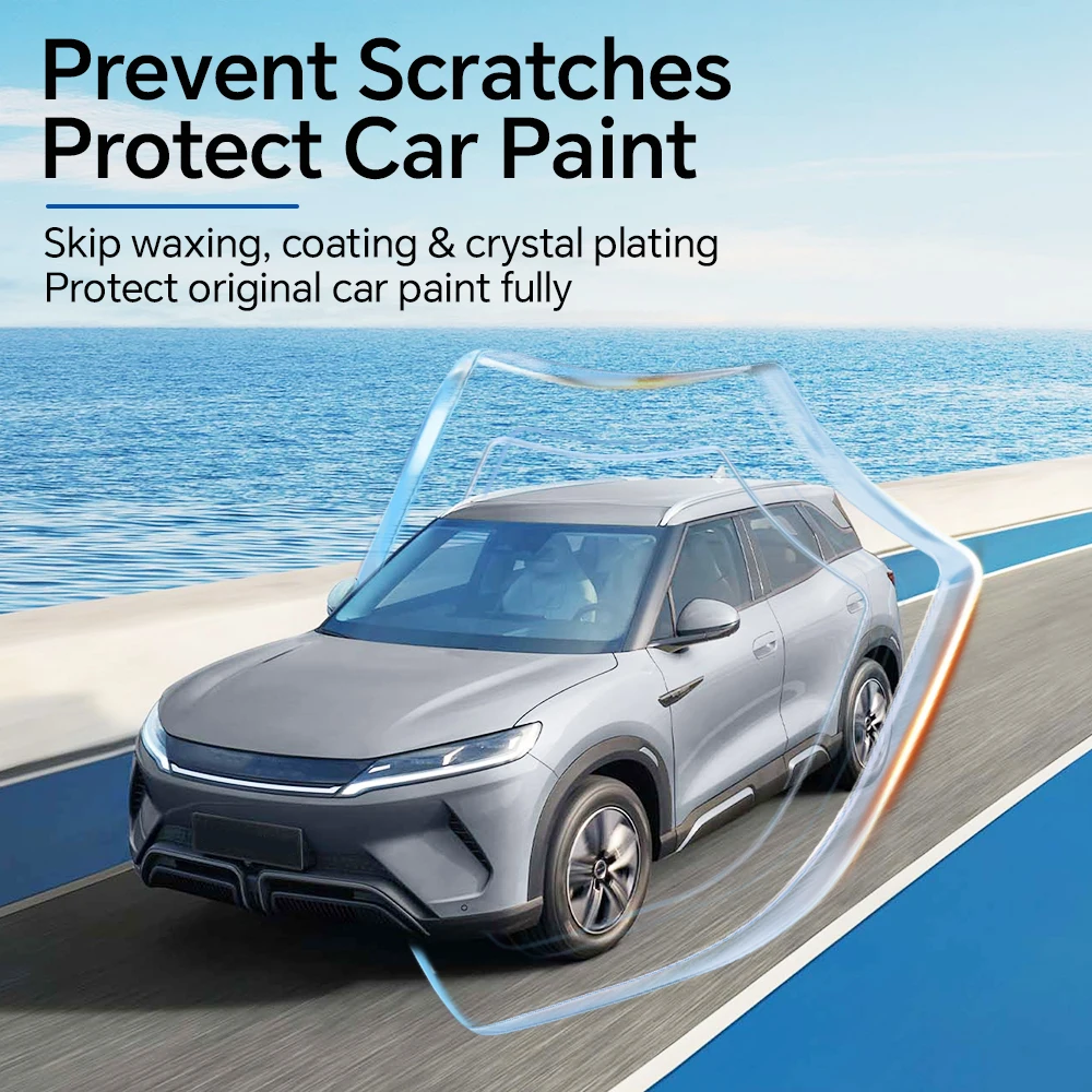 For BYD YUAN UP ATTO 2 2024-2025 8.5Mil TPU Paint Protection Film Car Body Pre-cut PPF Clear Bra Anti-Scratch Kit Resistant - Image 5