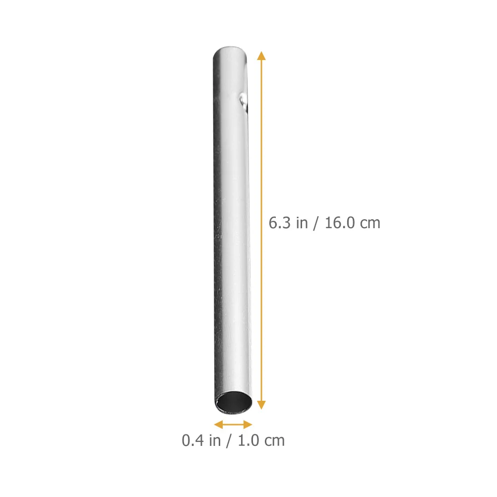 12 قطعة أنابيب الألومنيوم الرياح الرنين قبل حفر Diy بها بنفسك قلادة معلقة لحديقة الشرفة الديكور الرياح الرنين صياغة المواد