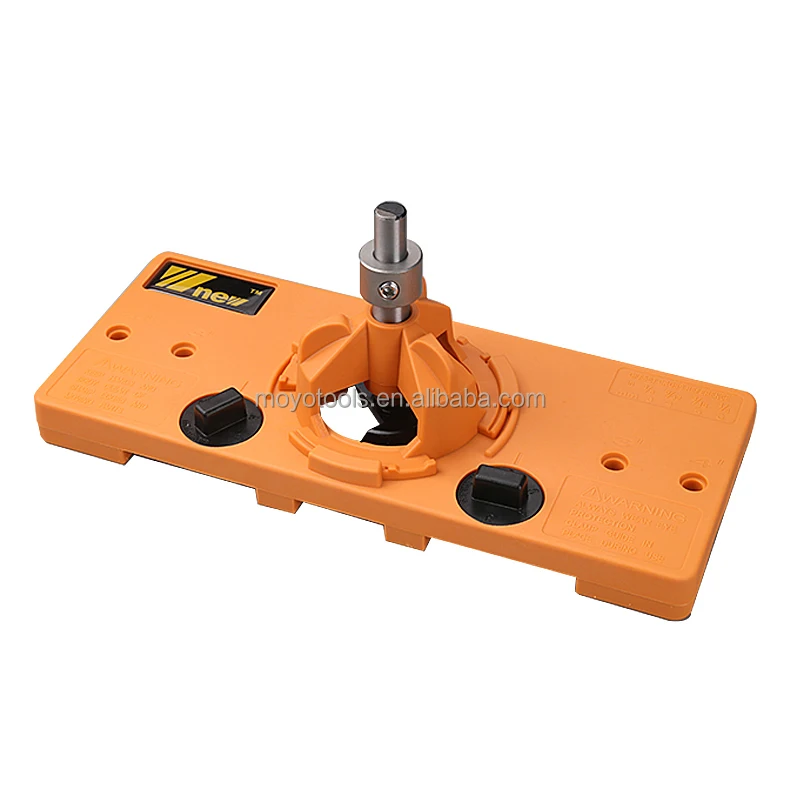

35mm Hinge Jig Drill Guide Furniture Cabinet Fittings Jig With 35mm Forstner Bit Woodworking