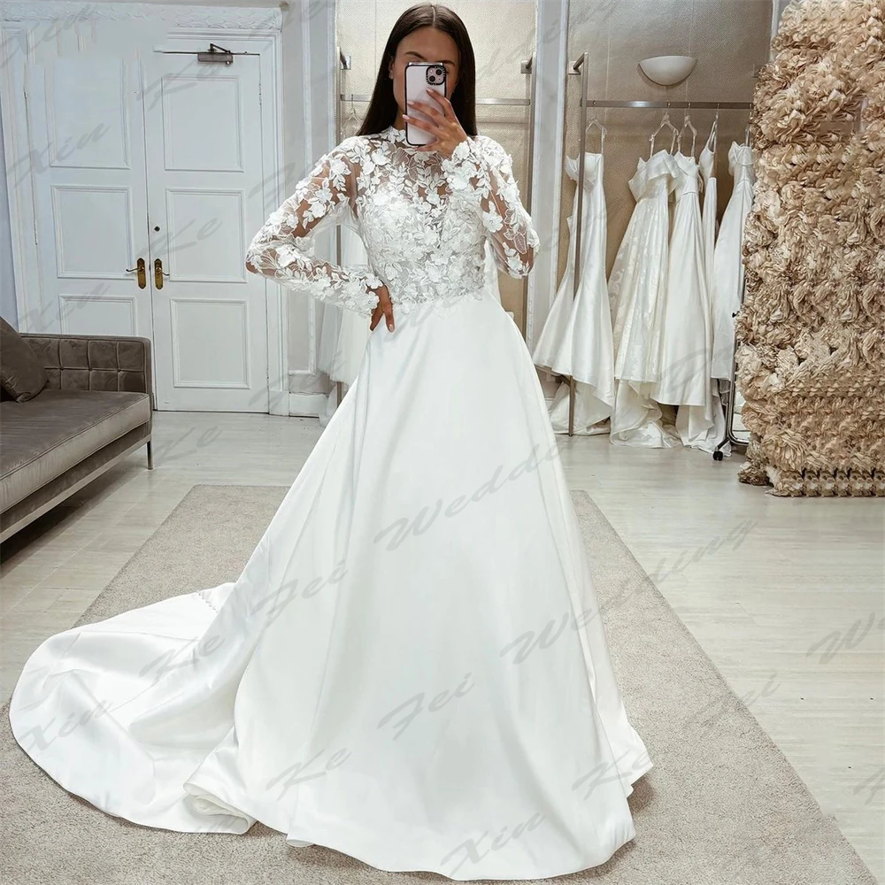 

Sexy Mermaid Wedding Dresses Fascinating Romantic Exquisite Lace Applique Fluffy Princess Style Mopping Bride Gowns New 2024