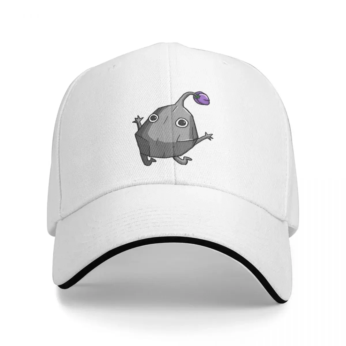 Rock Jumping Pikmin Baseball Caps Hip Hop Video Game Cartoon Kids Sandwich Caps Unisex Adjustable Headwear Sport