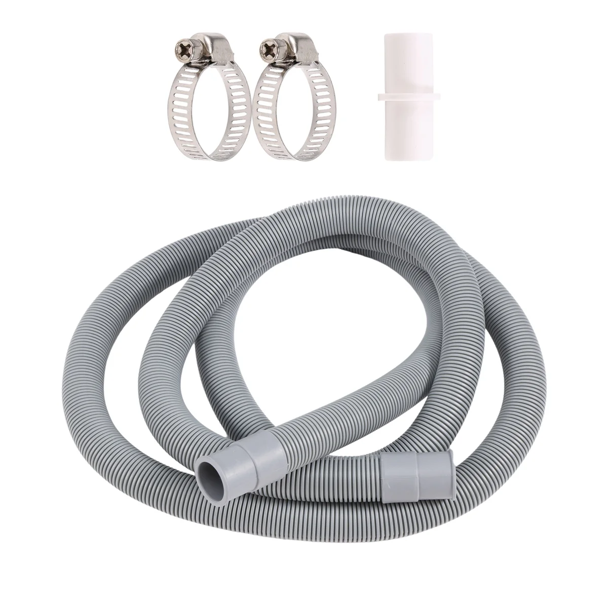 Drain hoseDrain Hose Extension for Washing Machines,2M Drain Hose Universal Washing Machine Hose,Drain Hose Dishwasher Extension