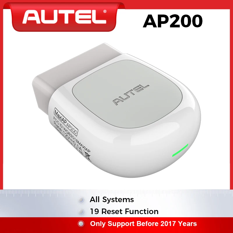 Autel AP200 Bluetooth coche OBD2 escáner Automotivo TPMS lector de código herramienta de diagnóstico de coche sistemas completos herramientas de escaneo antes de 2017