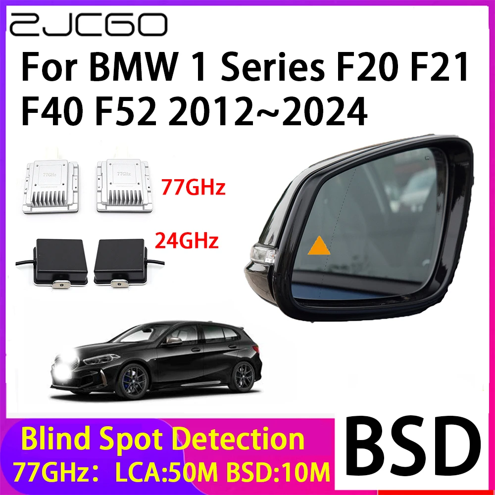 ZJCGO Car Blind Spot Detection BSD Mirror Rear Radar Detection System for BMW 1 Series F20 F21 F40 F52 2012~2024