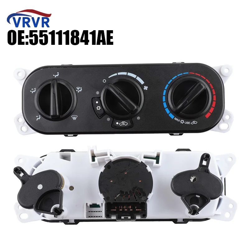 

VRVR 55111841AE A/C Heater Climate Control Pannel Module Switch For Jeep Wrangler 2007-2010