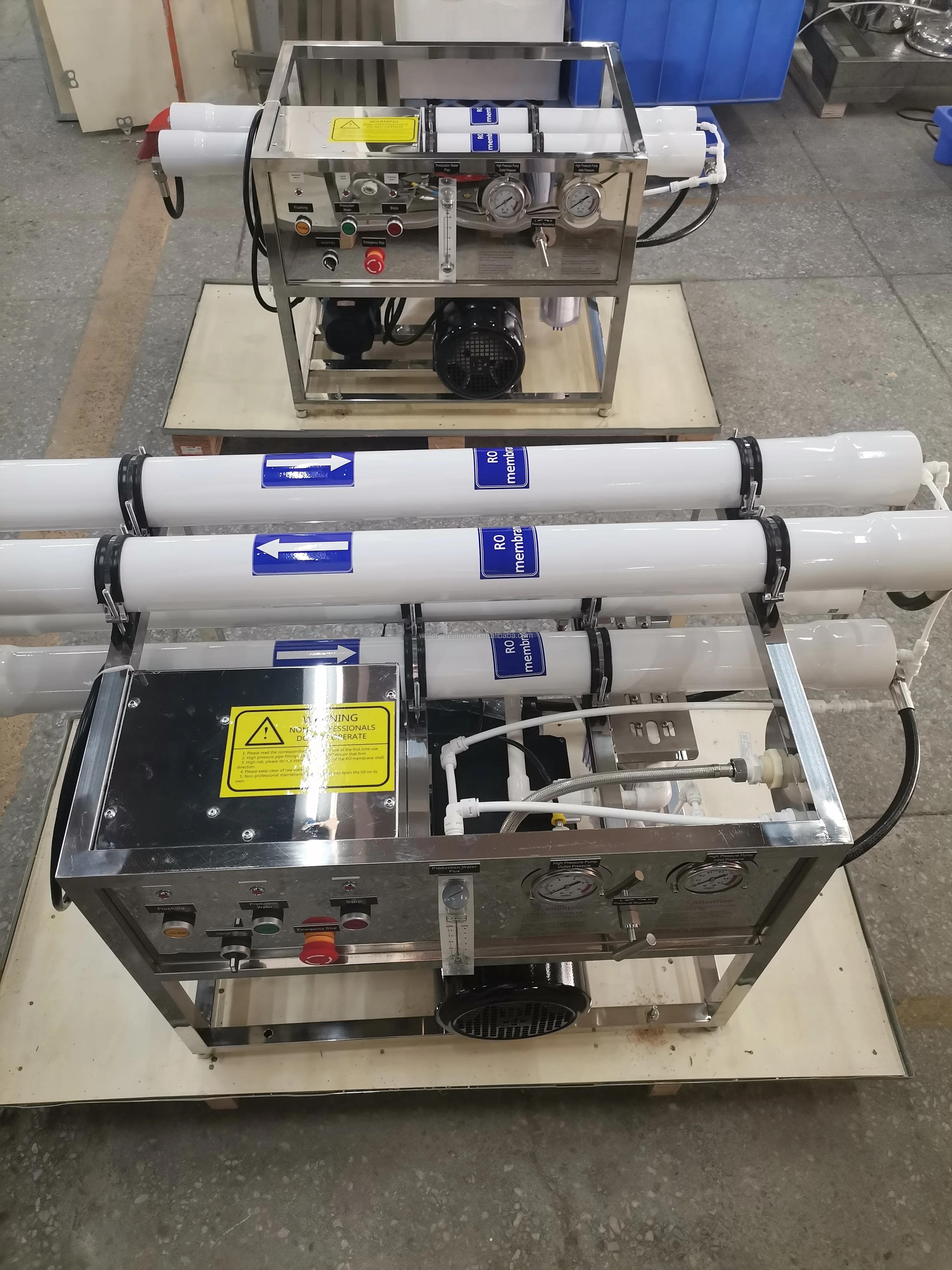 5000L/D Economic Seawater Brackish Water Desalination System 200L/Hr Small Boat Watermaker Outdoor Drinking Watermakers Marine