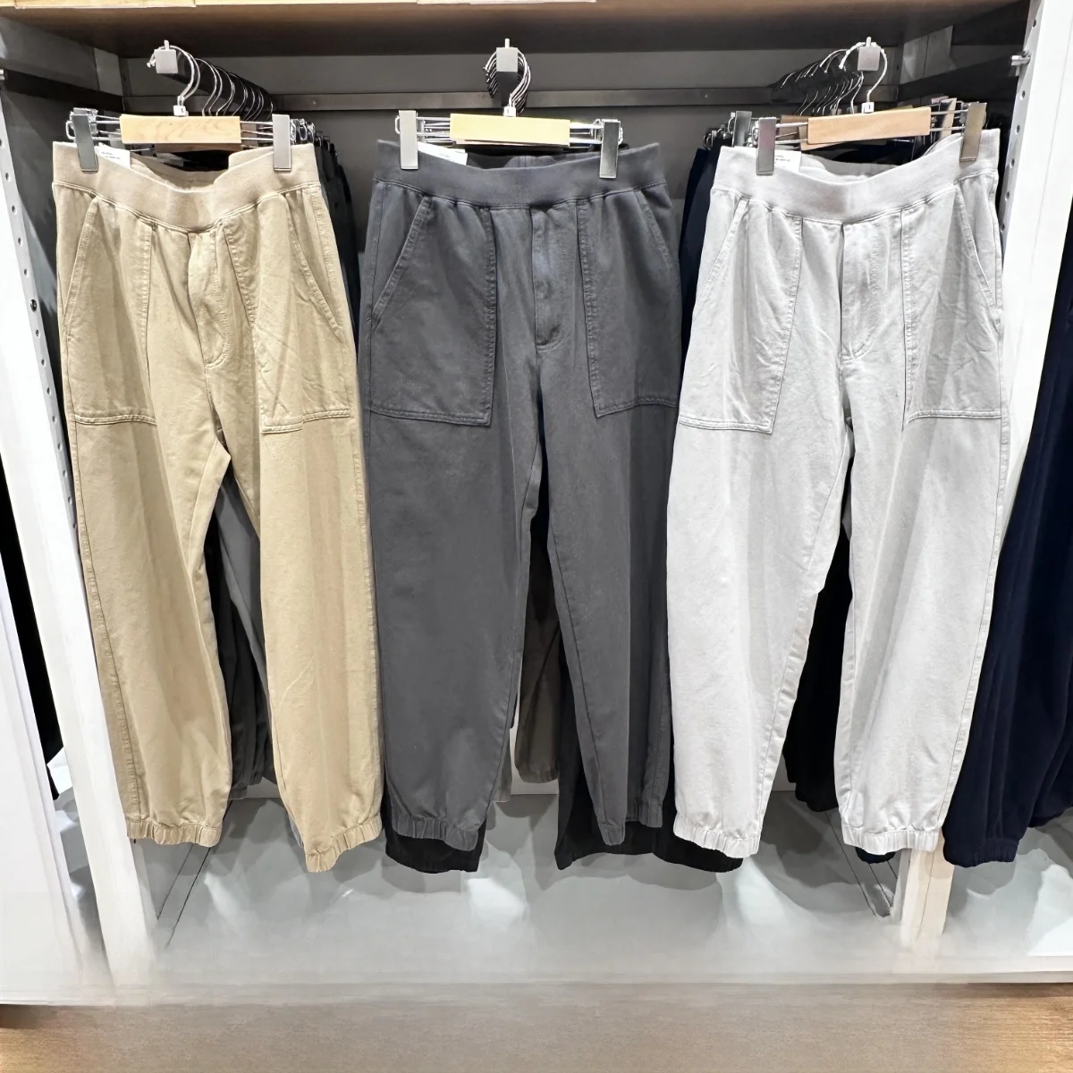 

Men's And Women's Waed Loose Cuffed Pants Elastic Versatile Long Casual Pants Spring New Sle 2025 Comfortable Loose Fit