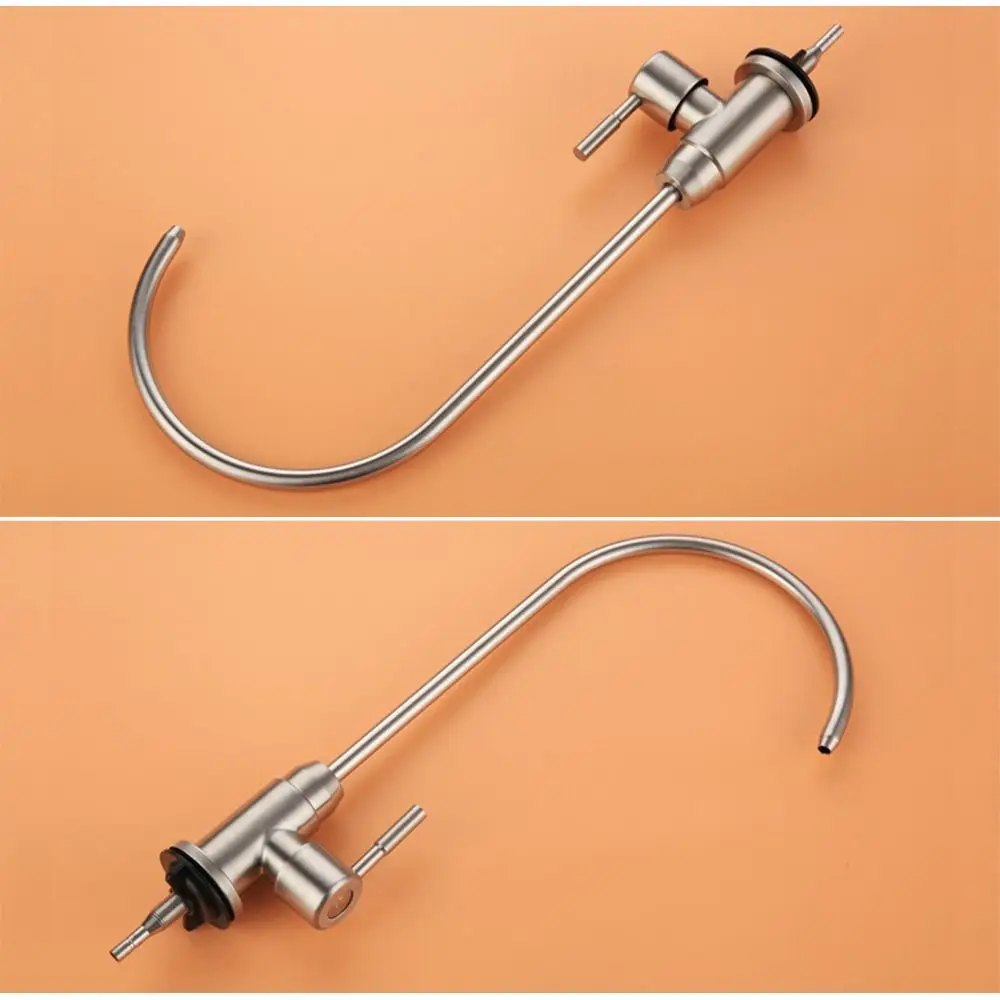Stainless Steel Water Filter Faucet Quick Connector Single Cold Kitchen Taps Easy Installation Drinking Water Faucet Wash Basin