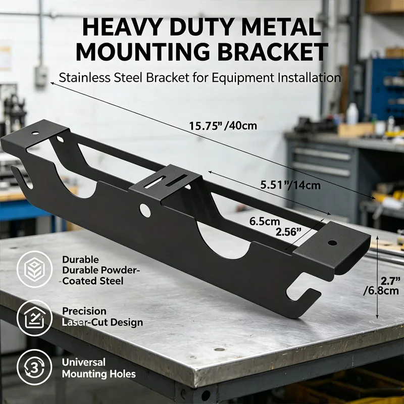 

Wall Mount Angle Grinder Holder 2 Bay Storage Rack Bracket For Cutters Polishers Cord Hanger Workshop Workspace Organizer