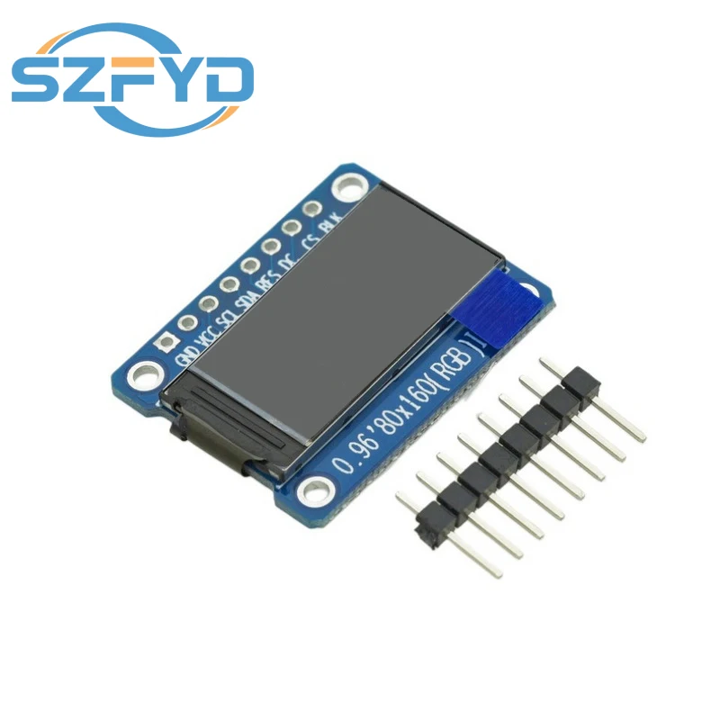 0.96 Inch IPS Display OLED Module for Arduino 80*160 65K Colorful RGB TFT LCD Board ST7735 ST7735 DIY