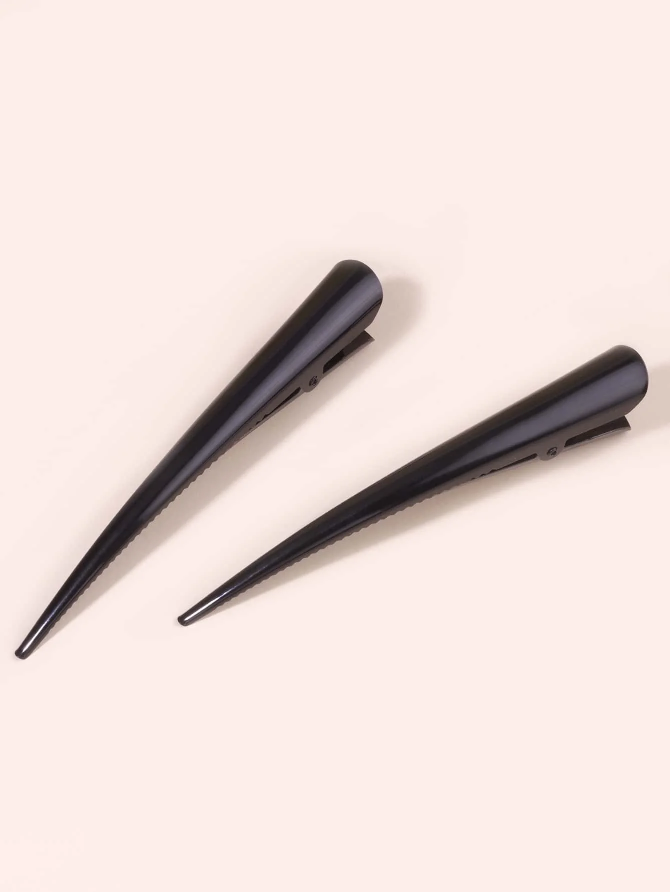 

2pcs Women's Thickened Acetate Hair Clips With Horn Design, Suitable For Daily Use Street Claw Clips Hair Claws Hair Barrettes, School Stuff, Hair Accessories, Head Accessories, Hair Accessories For Women, Hairpin