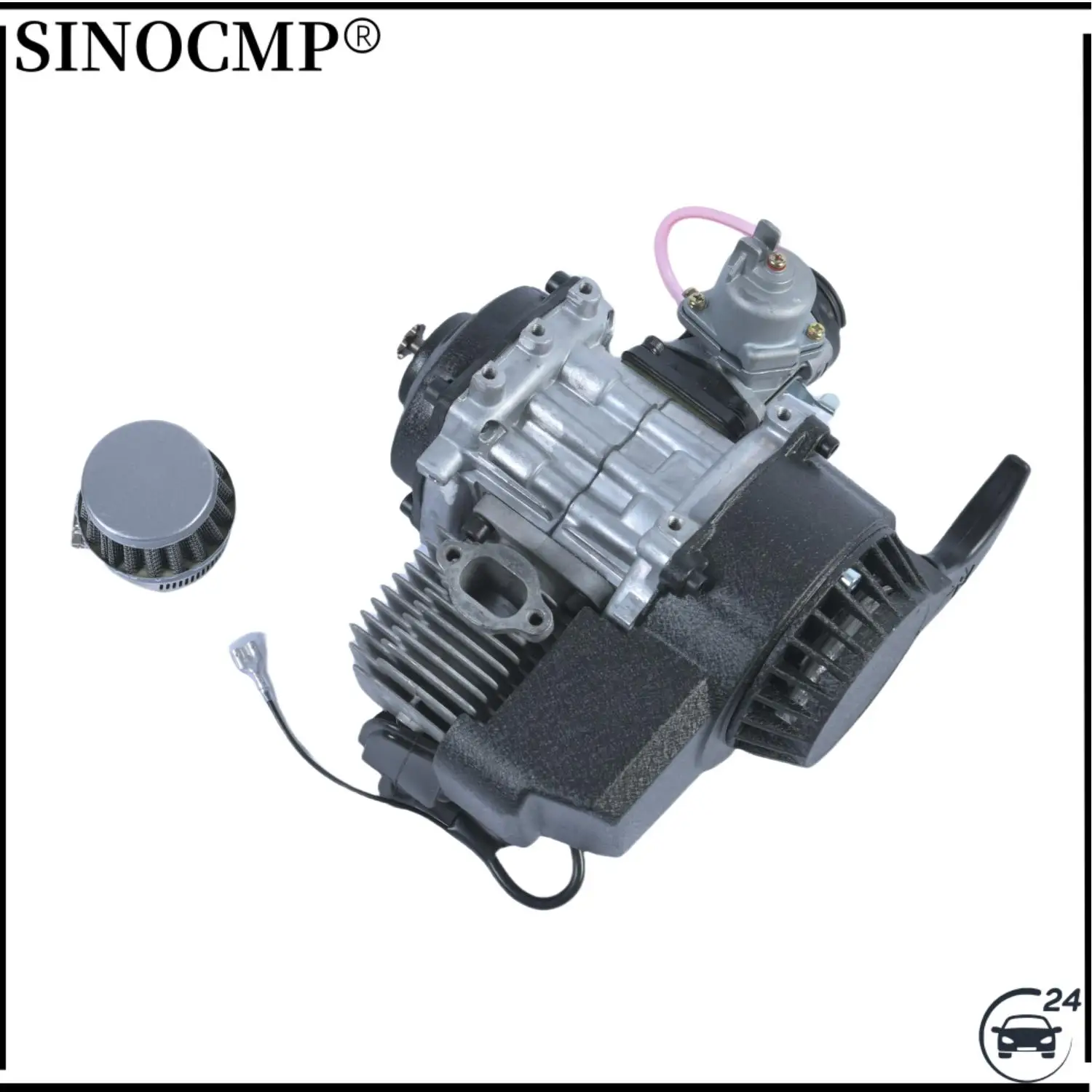 

2 Stroke 49cc Pull Start Engine 25H Sprocket Motor Transmission Engine Air For Filter Mini Pocket Pit Quad Dirt Bike ATV 4 Wheel