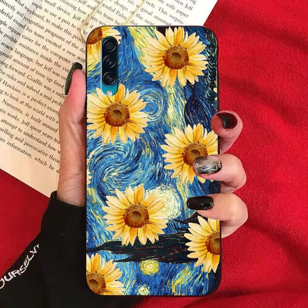 Cute Summer Daisy Sunflower Phone Case For Samsung S 20 21 22 23 Plus Ultra For Redmi Note 8 9 10 11 For Huawei Y 5 6 9