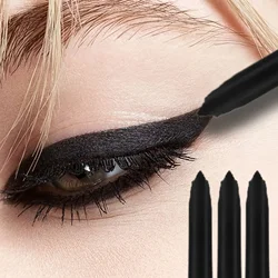 3PCS Waterproof Lasting Matte Eyeliner Gel Pencil Black Quick Drying Sweatproof Smudge Proof Natural Eye Liner Gel Pen Makeup