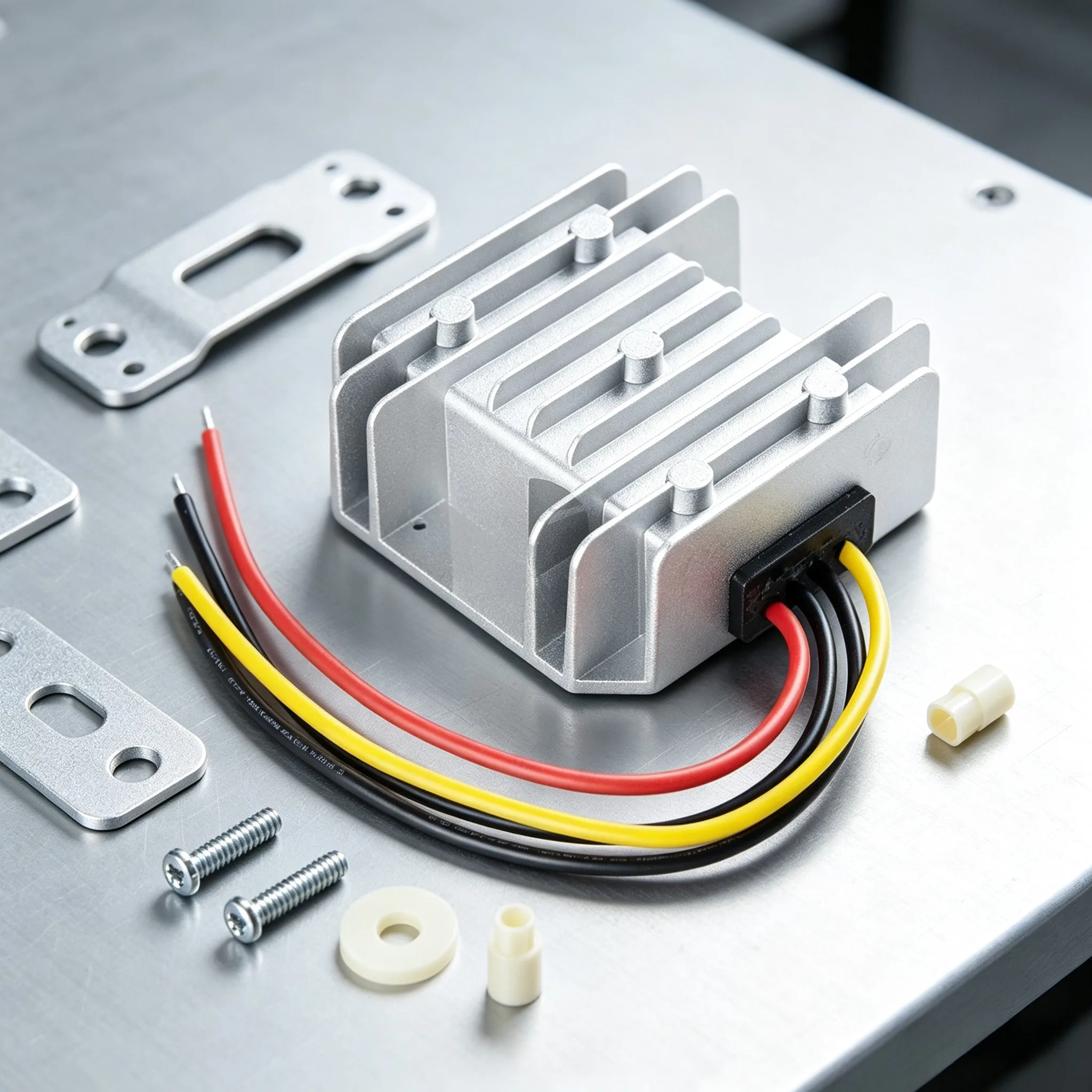 Waterproof Dustproof 48V to 12V 10A DC DC Step Down Converter IP68 Rated for Outdoor Off Grid RV Boat Applications