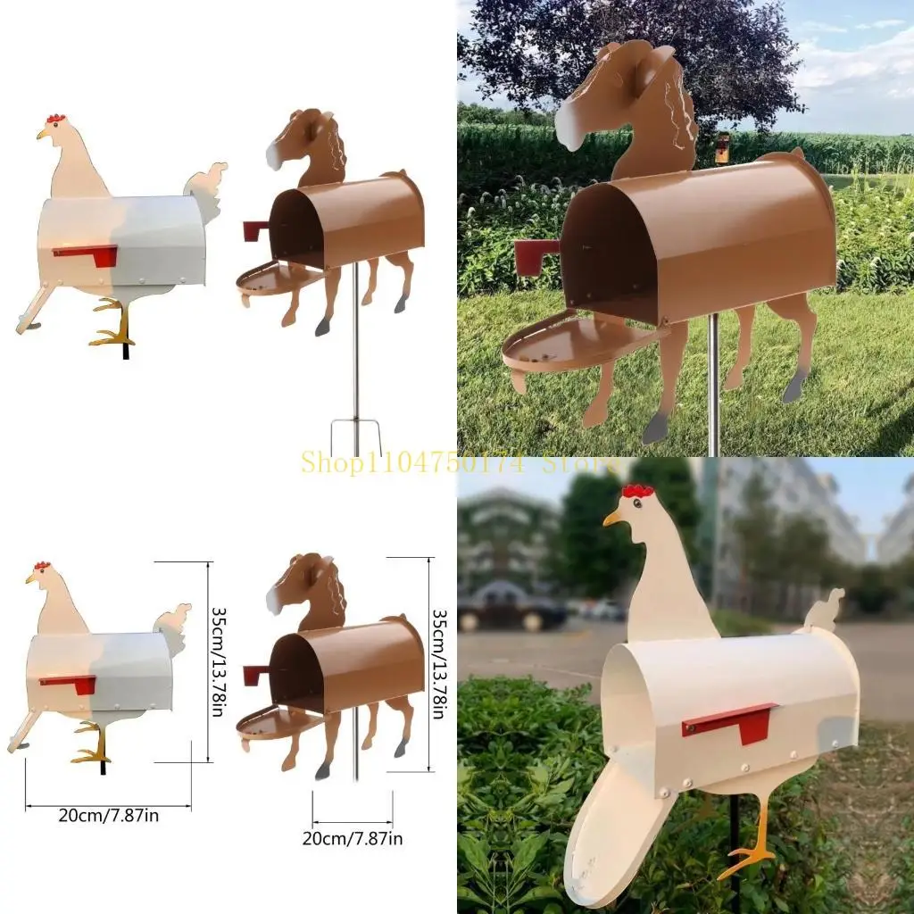 

Horse Mailbox Animals Post Box Mailbox Covers Mailbox Wraps Post Letter top sale