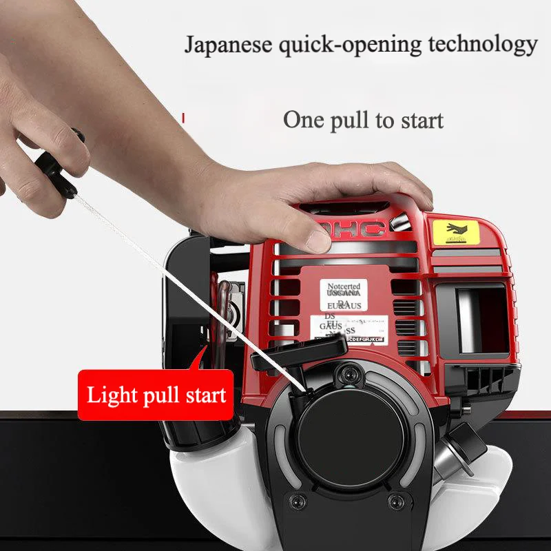 Factory Direct Large Power Four-stroke Back-mounted Grass Cutter Multi-functional Small Home Use Weed Cutter Machine