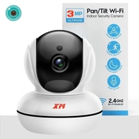 XM ICSee 3MP 2.4GHz WiFi Indoor Home Security IP Smart Baby Monitor Camera Automatic Tracking 24/7 Video Surveillance PTZ Camera