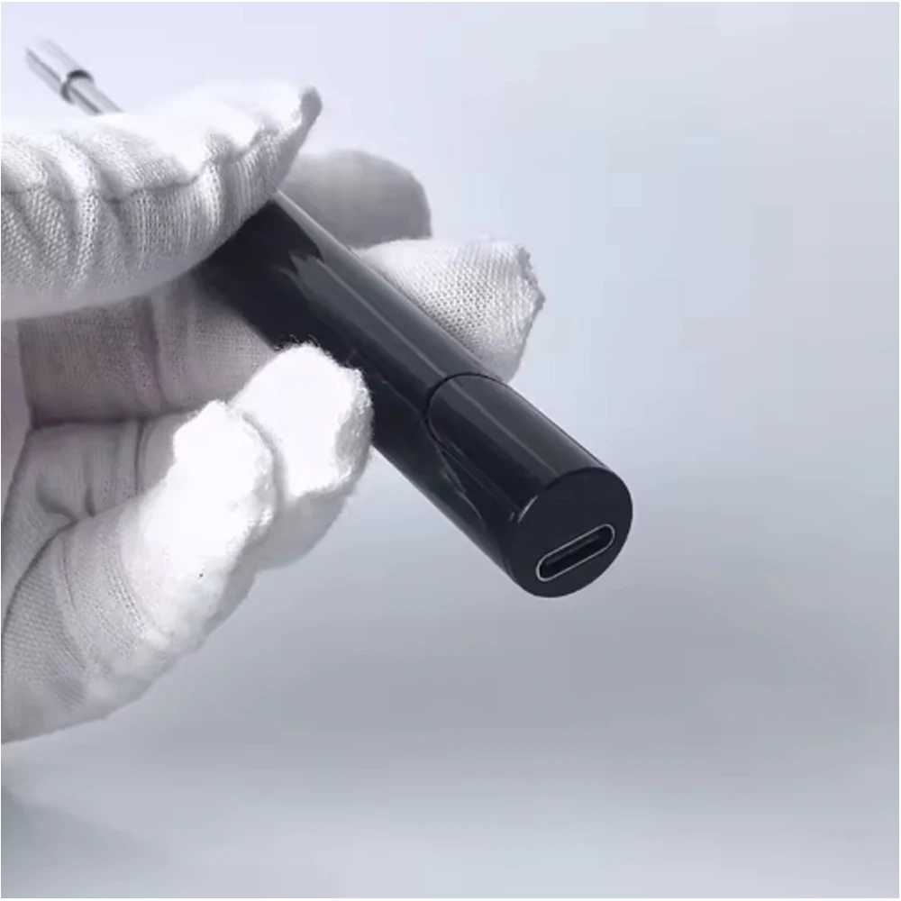 1 قطعة الكوكيز التسخين المسبق VV بطارية 500mAh مع شاشة الكريستال السائل نوع-C قابلة للشحن 510 موضوع سبيكة لحام كهربائي القلم