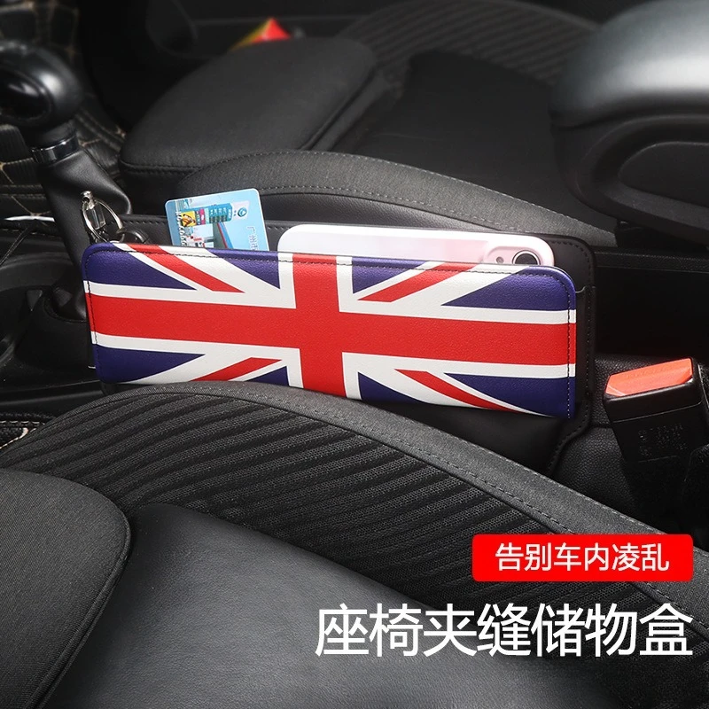 Car Seat Gap Anti-Leak Storage Box For Mini Cooper S R50 R52 R53 R55 R56 R58 R59 R60 R61 F54 F55 F56 F57 F60 Countryman Clubman