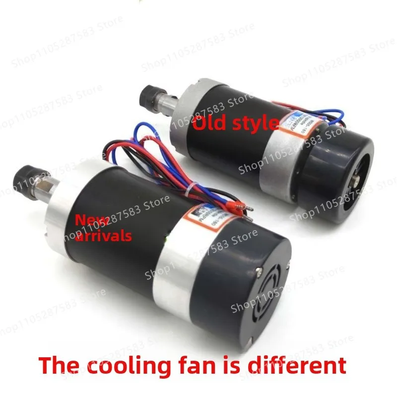 Upgraded version 400w brushless spindle motor ws55-180 high speed dc cnc spindle pcb engraving machine 48v