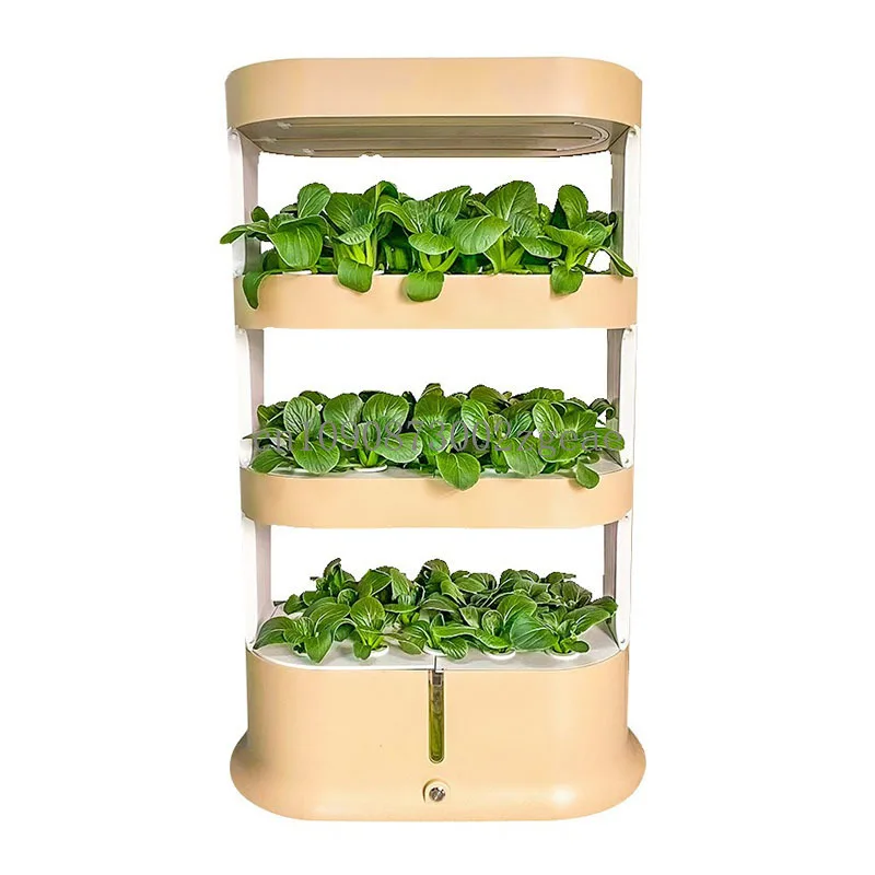 Smart Indoor Planter Vertical Hydroponic Flowerpot Aerobic System，Hydroponics Growing System Multi-layer Vegetable Planting Box