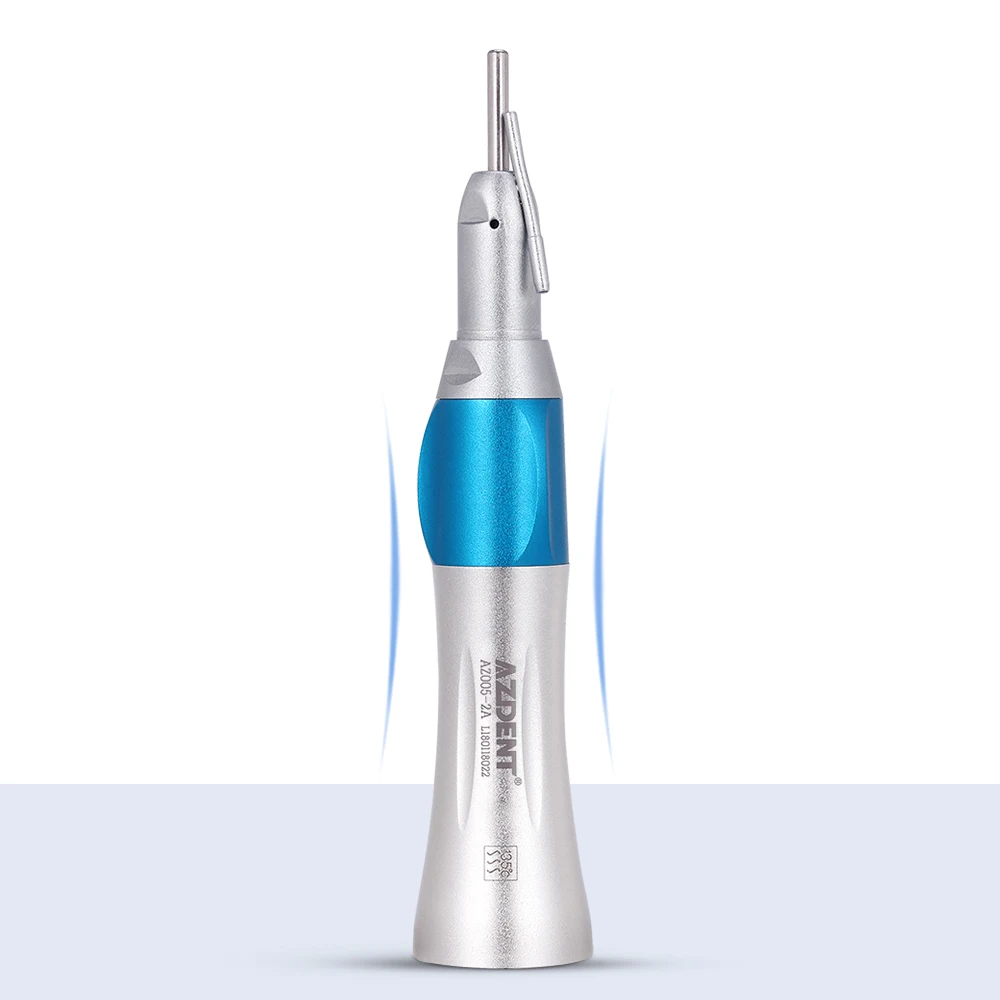 AZDENT Dental Surgical Straight Handpiece 1:1 With External Irrigation Pipe Rotation Speed 14000-20000r/Min