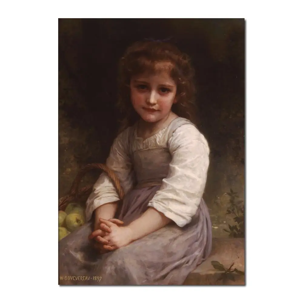 

Apples Paintings by William Adolphe Bouguereau impressionist art High quality Hand painted