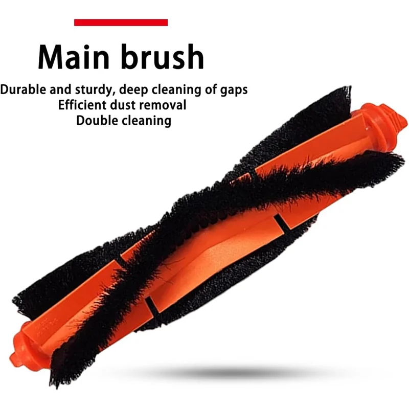 

Classy-For Xiaomi Robot Vacuum Cleaner S20/D106 Parts Main Side Brush HEPA Filter Mop Cloth Replacement Parts Kit Accessories