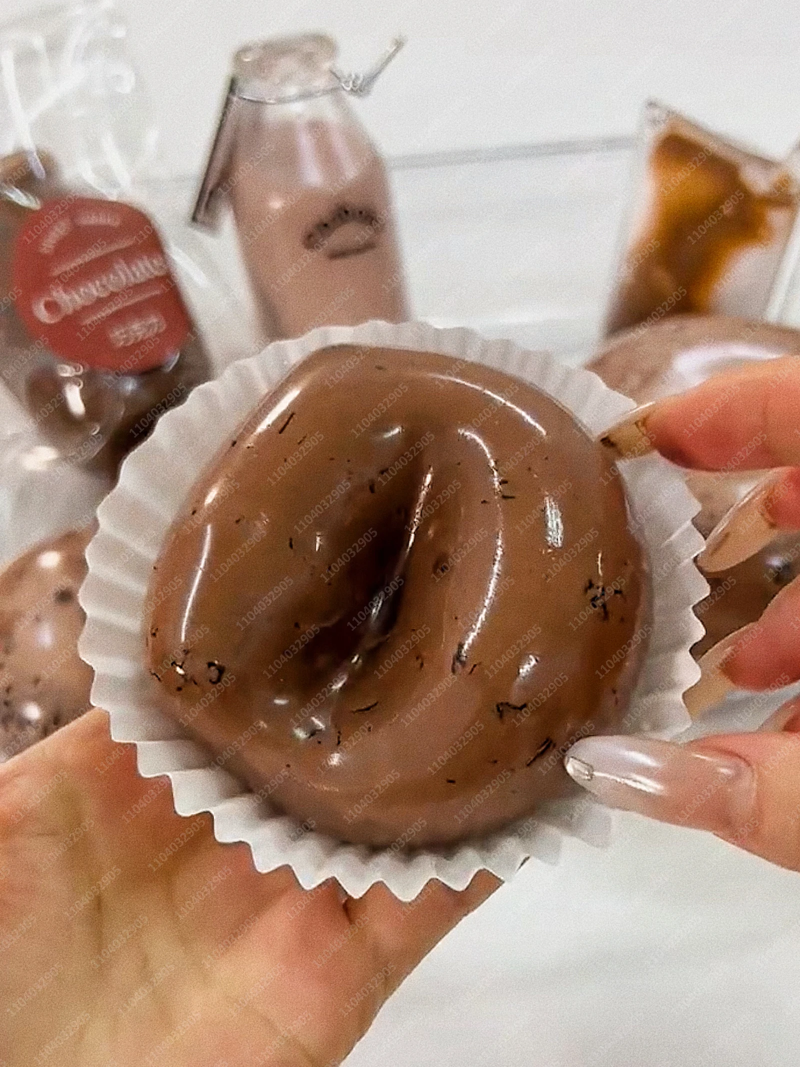 Chocolate Series Slushie Stress Ball Bottle Squishy Toys Shapable Slushy Mochi ASMR Sensory Anti Stress Fidget Toys for Adults
