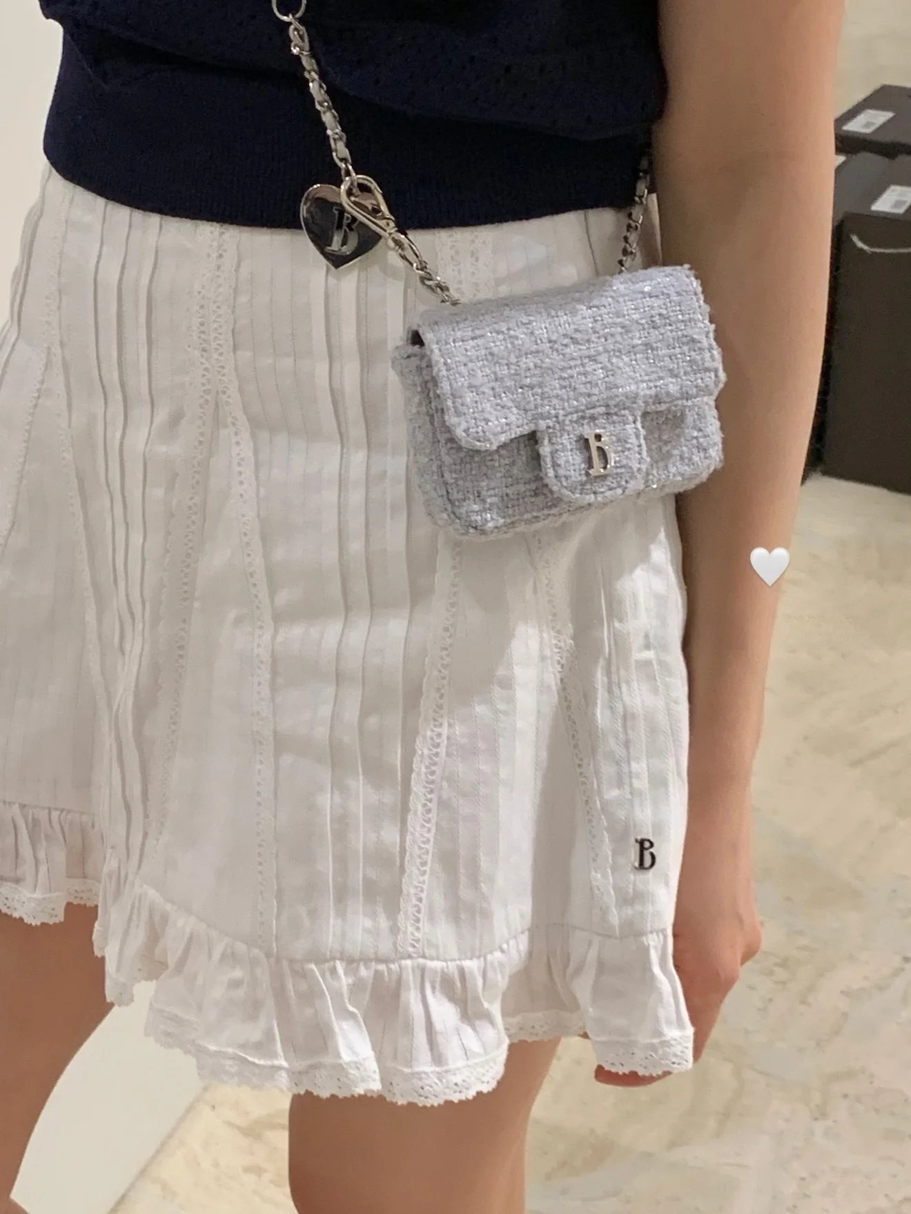 

High Waist Skirt Women's Cotton Lace Short A-Line Skirt Commute Style Pure Color Summer Season Other Material