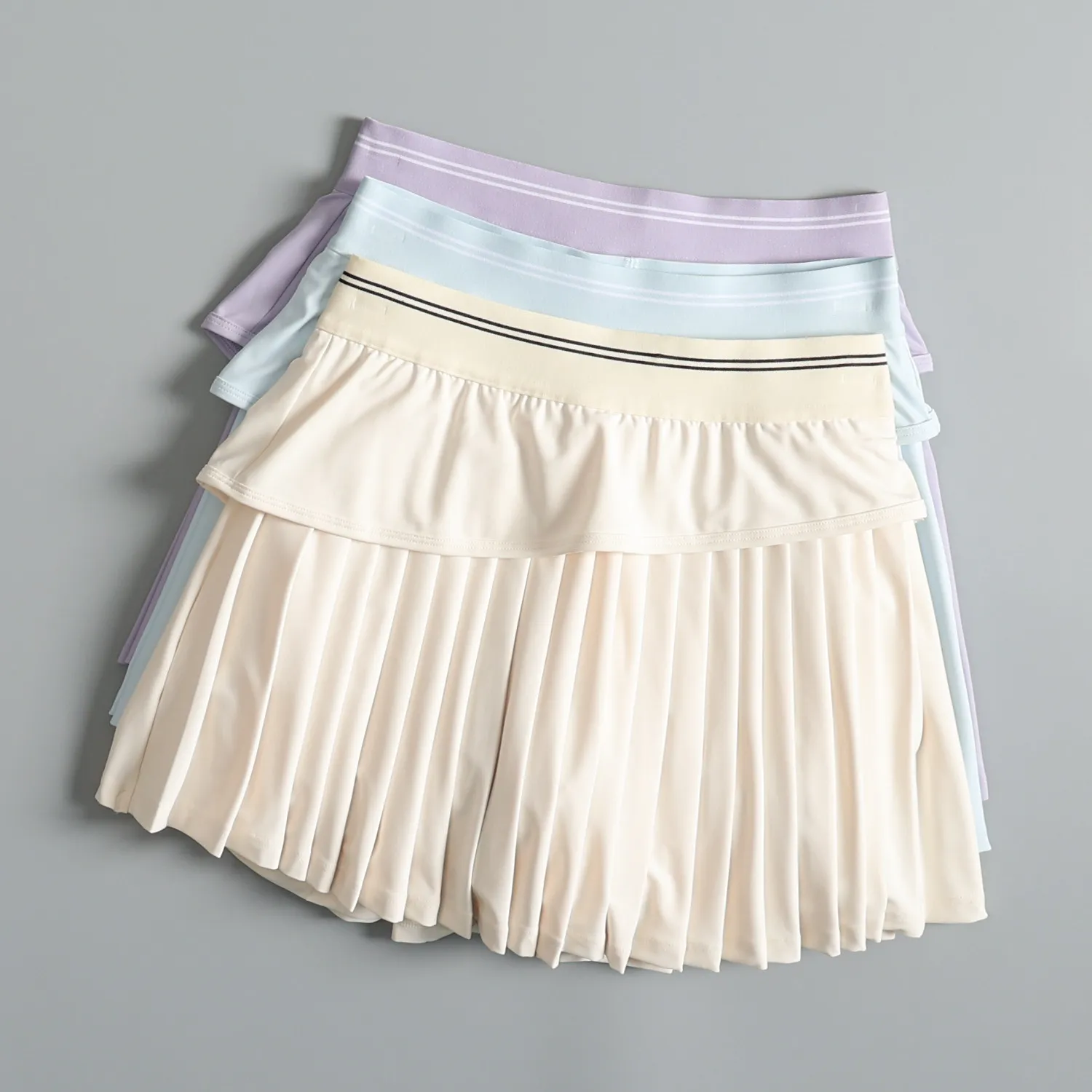 

Спортивная юбка для женщин с защитой от просвечивания, летняя, с высокой талией, утягивающая, для йоги, быстросохнущая, для бега, фитнеса, тенниса