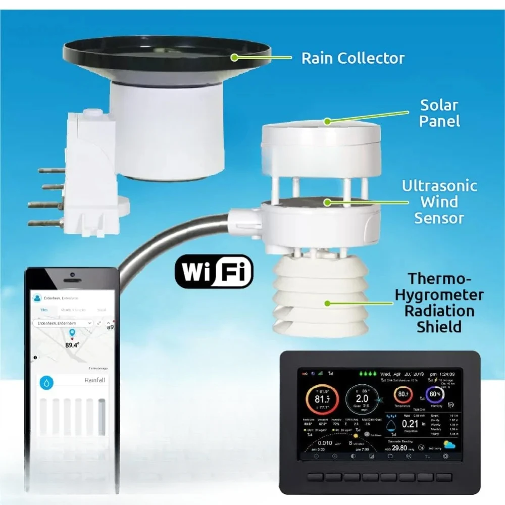 WS-5000 Ultrasonic Smart Weather Station