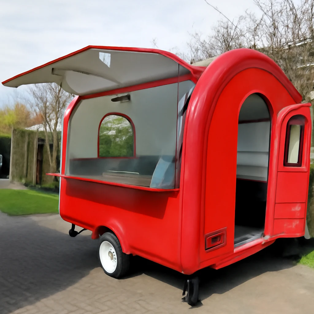 Off-Road Capable Food Truck and Camper Style Food Trailer Fully Equipped for Fast Food Vending in Any Location
