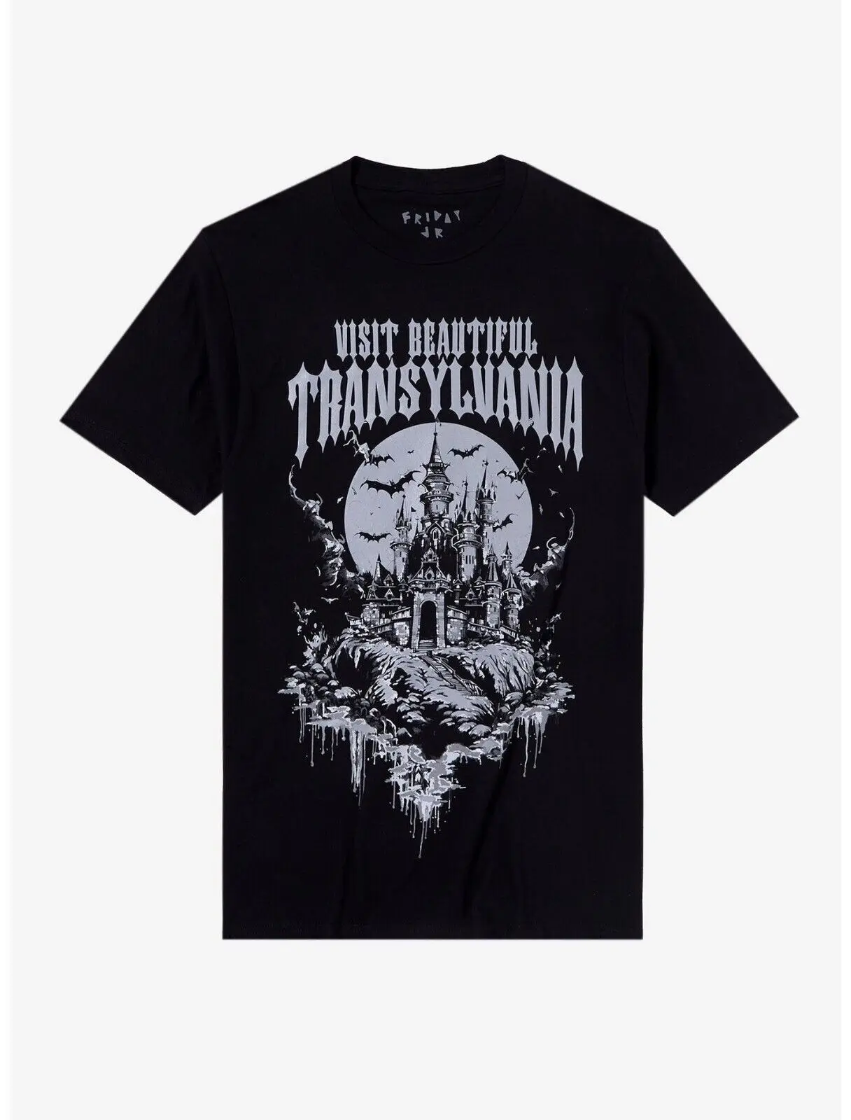 Visit Transylvania T-Shirt by Friday Jr Cotton Tees Short Sleeve T Shirt O-Neck Clothing Summer