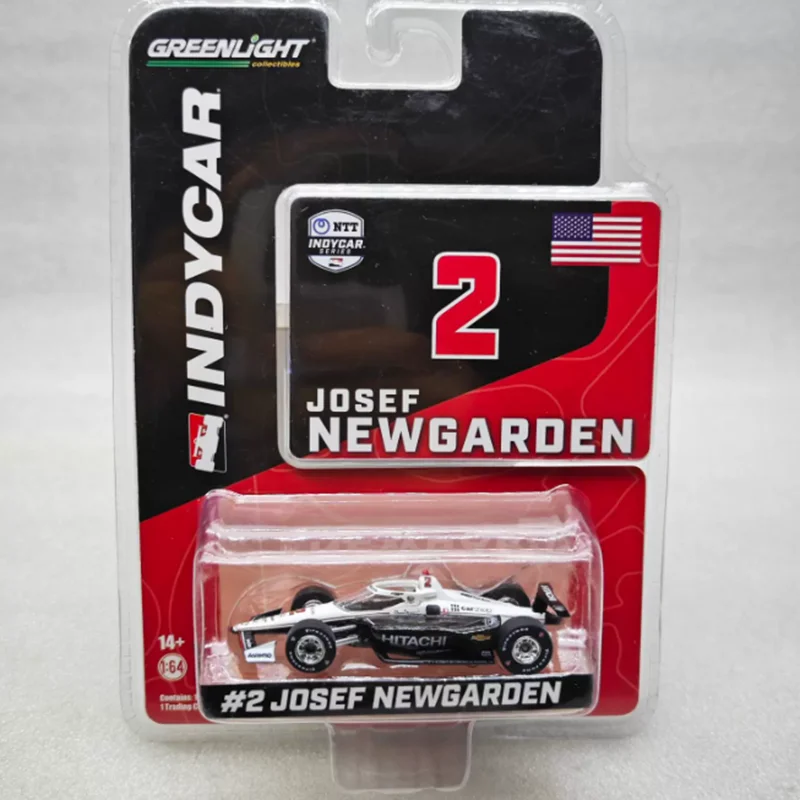 Greenlight 1:64 2022 سلسلة NTT - # 2 جوزيف نيوجاردن نموذج سيارة مصنوع من خليط معدني مجموعة ثابتة مزينة ألعاب العطلات هدية تذكارية #1