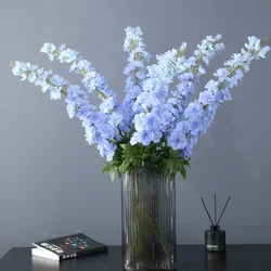 Artificial Delphinium 106CM Wedding Decoration Home Furnishings Artificial Flower Silk Flower Hotel Lobby Floral Accessories
