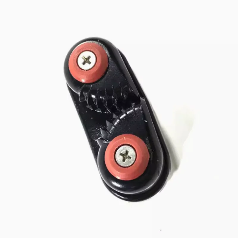 

ISURE MARINE черный алюминиевый сплав зажим для веревки кулачок автоматическая зажимная пластина для веревки яхта корабль аппаратные аксессуары