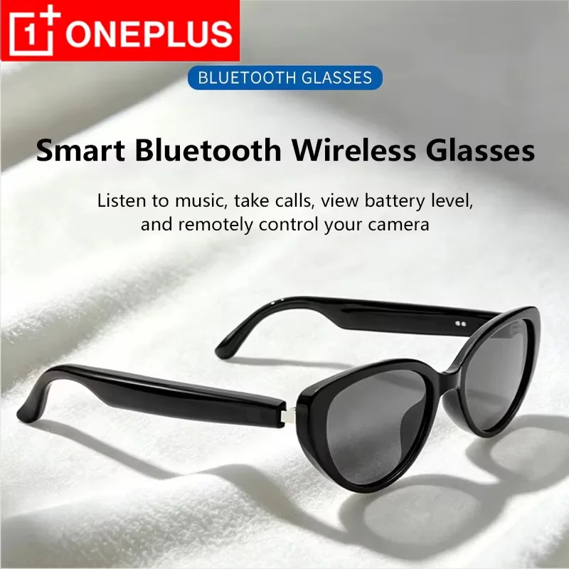 Intelligente Brille mit Bluetooth-Anrufen, Musik, KI-Übersetzung, Schwarzen Rahmen, Lichtdurchlässigen Gläsern in Rosa-Schwarz für den täglichen Bürogebrauch