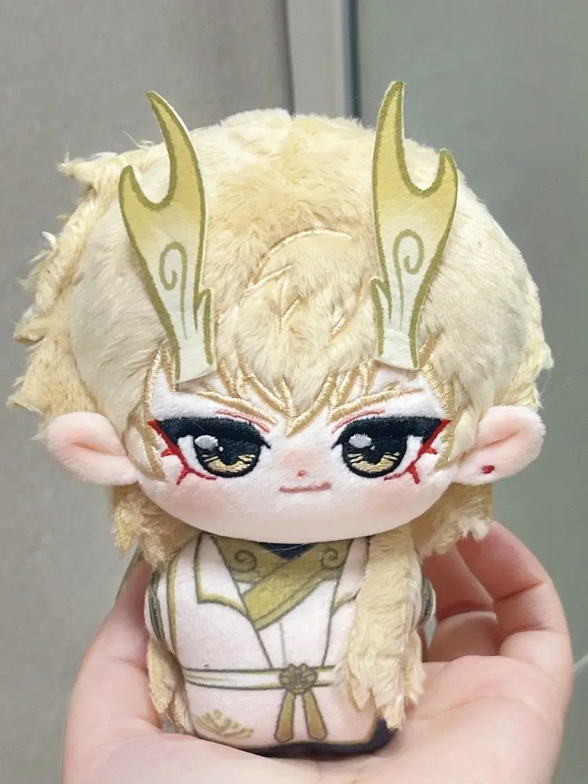 10 سنتيمتر Chn Ne Zha صندوق مكتب الرسوم المتحركة الأولى آو بينغ Aojia محشوة أفخم المفاتيح لعبة القطن دمية حقيبة قلادة أنيمي الكرتون هدية #2