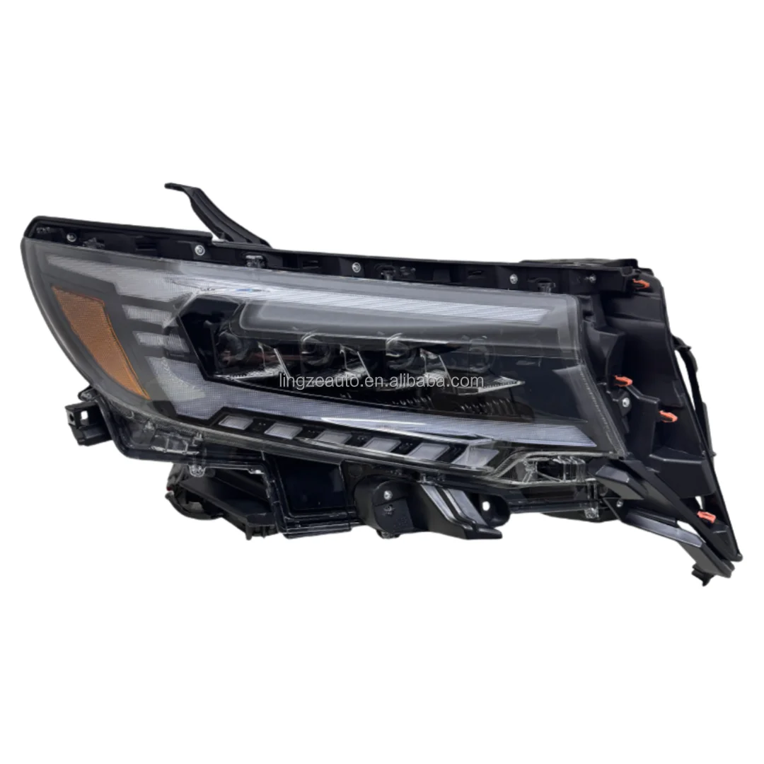 Refit for Toyota Land Cruiser Prado Headlight 2018-2022 Prado Toyota Headlamp Assembly PRADO J150 LED Headlight US Version