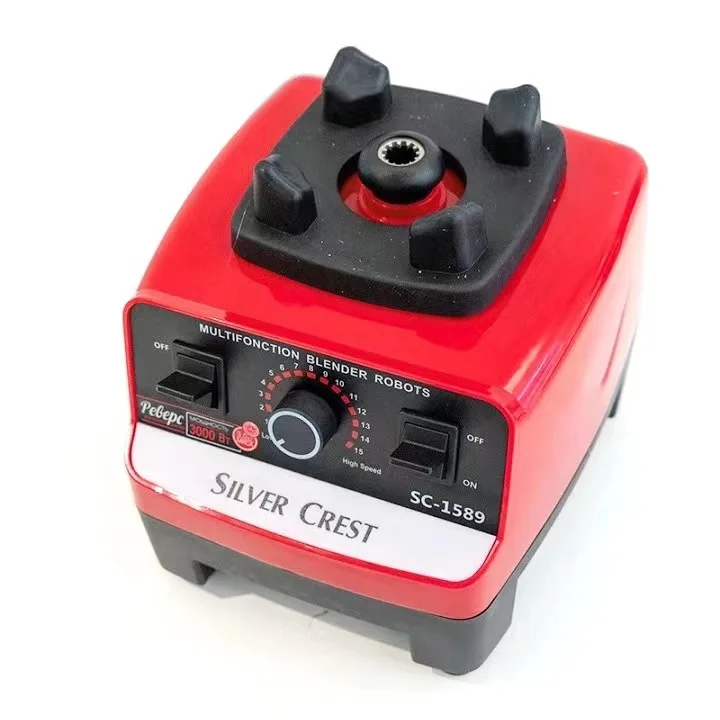 Heavy Duty High Speed Power 4500w/5500w Blender Silver Crest 2 Jar Blender For Home And Restaurant Use